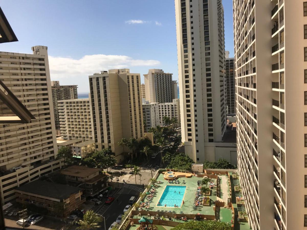 호놀룰루 Waikiki Banyan 아파트 외부 사진