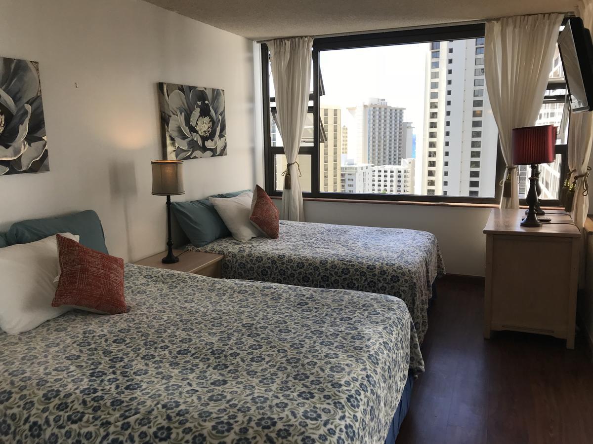 호놀룰루 Waikiki Banyan 아파트 외부 사진